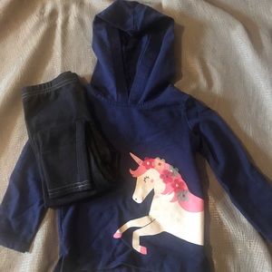 Toddler girl sweater/jeggings